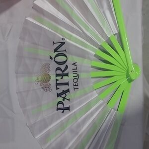 Patron Tequila NEW Silk Fan